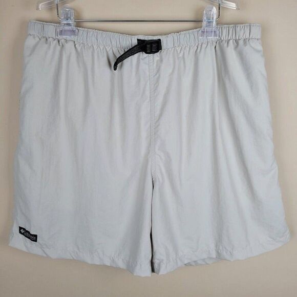 Columbia Whidbey II Water Trunk Shorts In Stone Off White Size XL - Picture 1 of 8